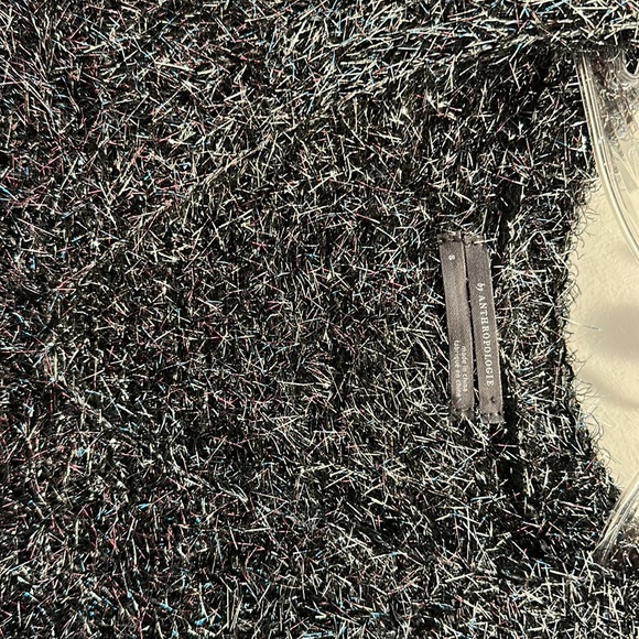 Anthropologie tinsel shimmer sleeveless sweater vest - Picture 4 of 7